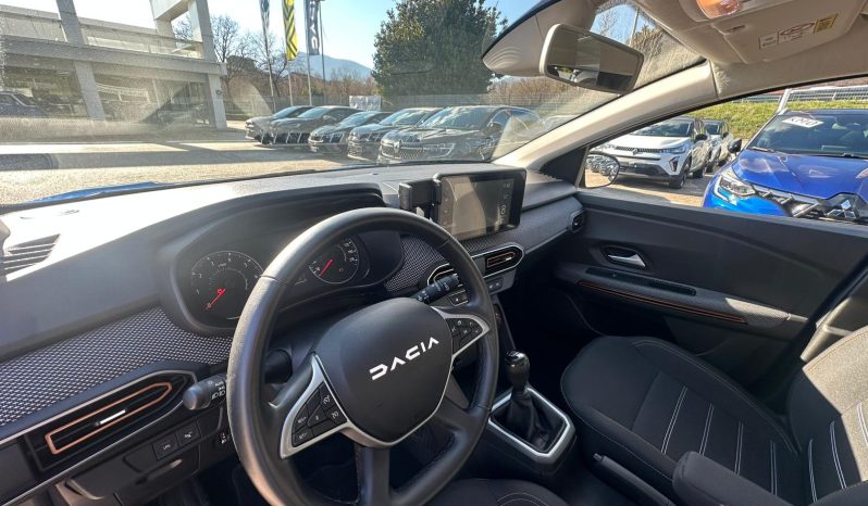 DACIA SANDERO COMFORT 1.0 TCE GPL – BLU IRON pieno