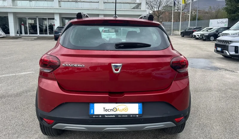 DACIA SANDERO STEPWAY ROSSO GPL USATO NOLA AVELLINO pieno