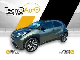 TOYOTA AYGO X 1.0 BENZINA LOUNGE VERDE USATO NOLA AVELLINO