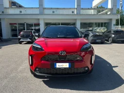 TOYOTA YARIS CROSS GR SPORT ROSSO HYBRID USATO NOLA AVELLINO pieno
