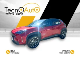 TOYOTA YARIS CROSS GR SPORT ROSSO HYBRID USATO NOLA AVELLINO