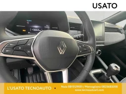 RENAULT CLIO TECHNO TCE BENZINA BLU IRON USATO NOLA AVELLINO pieno