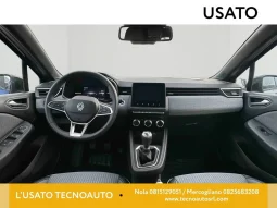 RENAULT CLIO TECHNO TCE BENZINA BLU IRON USATO NOLA AVELLINO pieno