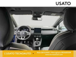 RENAULT CLIO TECHNO TCE BENZINA BLU IRON USATO NOLA AVELLINO pieno