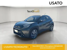 TOYOTA AYGO X LOUNGE AIR BENZINA GREEN USATO NOLA AVELLINO