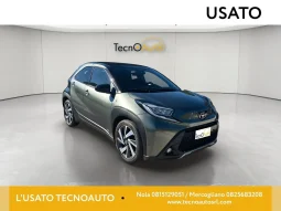 TOYOTA AYGO X LOUNGE AIR BENZINA GREEN USATO NOLA AVELLINO pieno